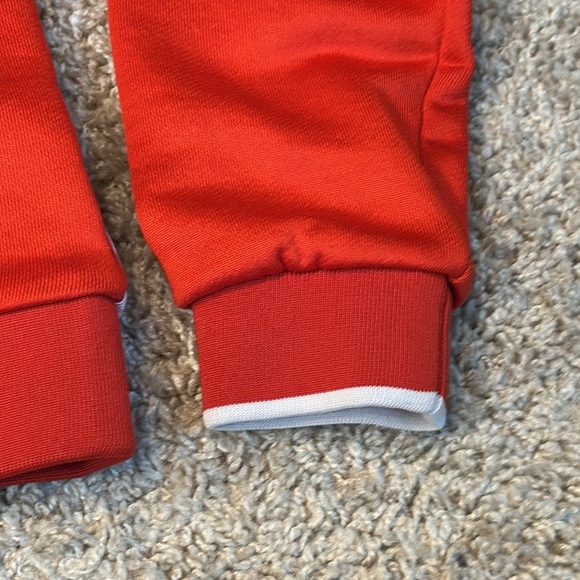 Scotch & soda la prairie d hydrus red sweatshirt with white stripe - Picture 10 of 10